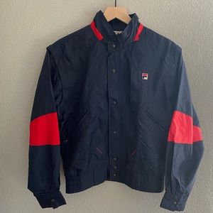 VINTAGE Fila Windbreaker Jacket